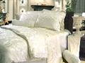 Cream Silk Jacquard Duvet Cover Cream Silk Jacquard Duvet Cover