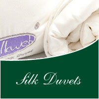 silk duvet
