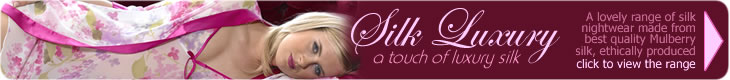Silk Nightwear Range from Silk cocoon