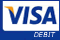 We accept Visa Debit / Delta Cards